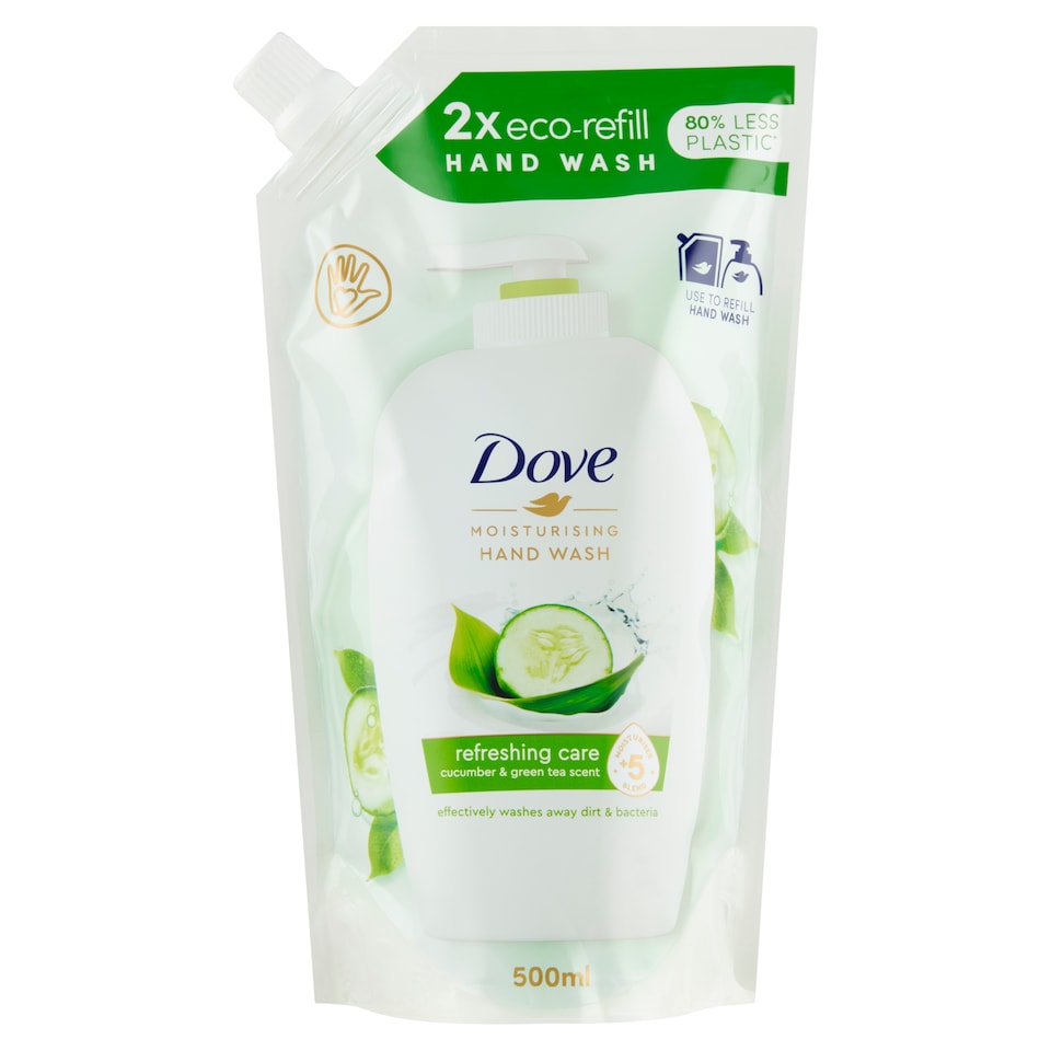 Obrázek 1 pro produkt Dove Refreshing Care tekuté mýdlo na ruce 500ml