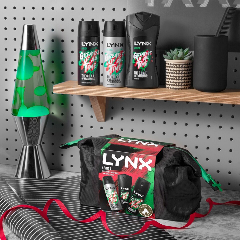 image 1 of Lynx Africa Washbag Gift Set