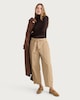 image 1 of F&F Tie Waist Trousers in Mink
