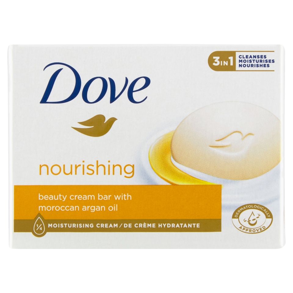 Obrázek 1 pro produkt Dove Nourishing Arganový olej Krémová tableta 90g