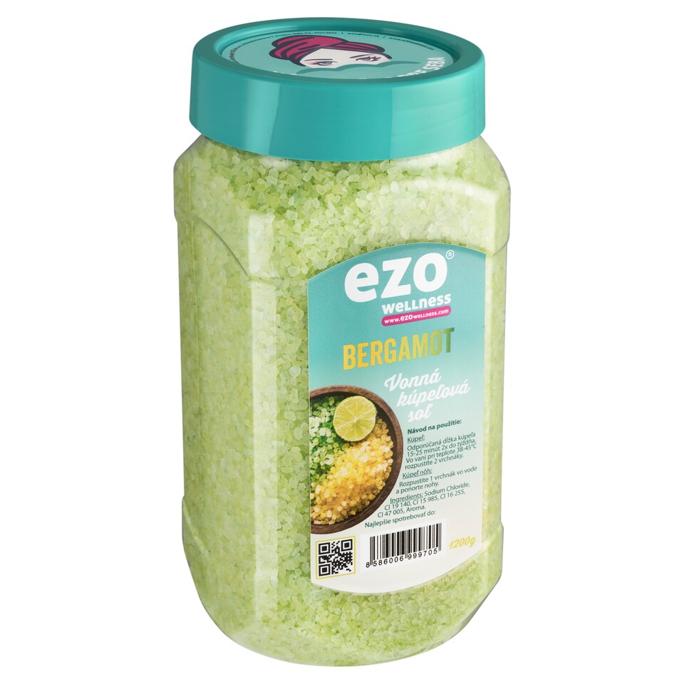 image 1 of Ezo Wellness Bergamot Scented Bath Salt 1200 g