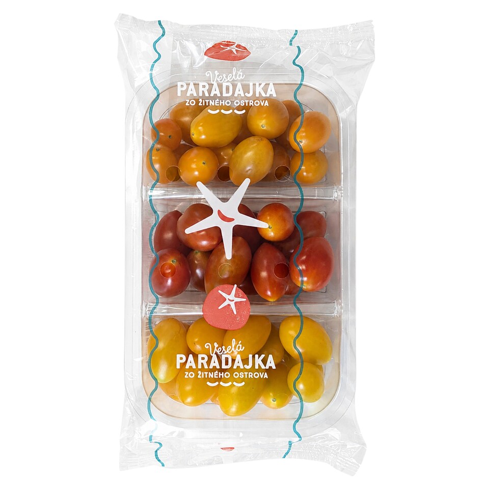 Veselá paradajka Cherry paradajky ďatľové mix 300 g