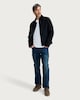 image 1 of F&F Relaxed Leg FREEFIT® Cotton Rich Jeans in Navy
