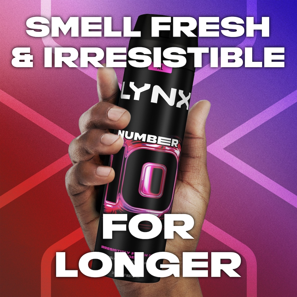 image 1 of Lynx Men Number 10 48h Deodorant Bodyspray Aerosol 250ml