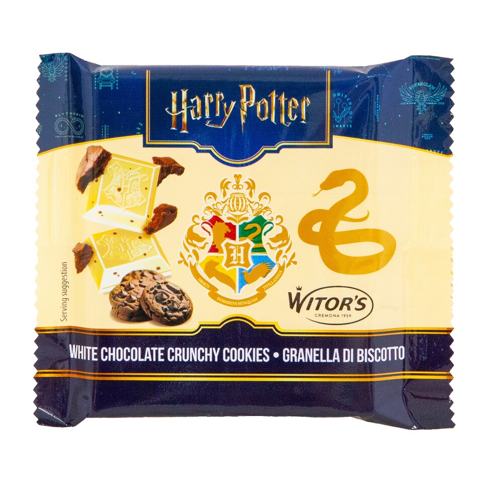 Harry Potter Whitechocolate bar crunchy cookie 40 g