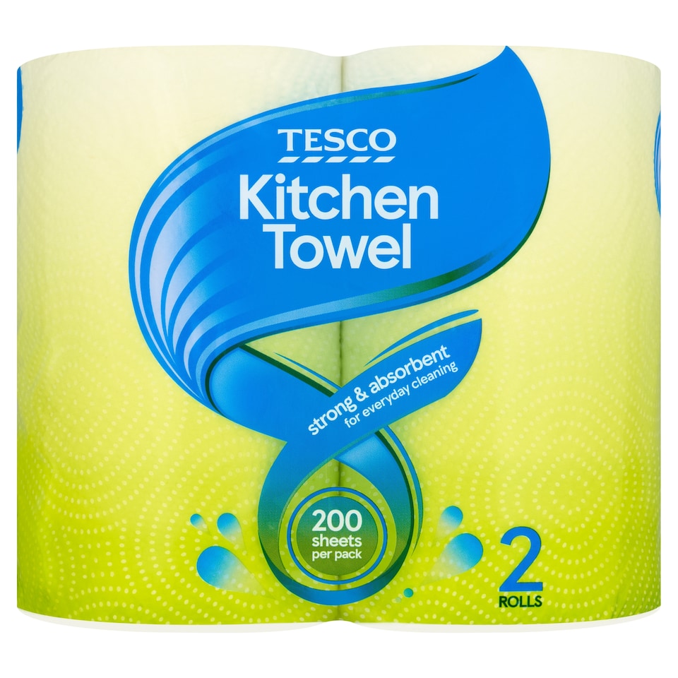 Tesco Kitchen Towel 2 Rolls