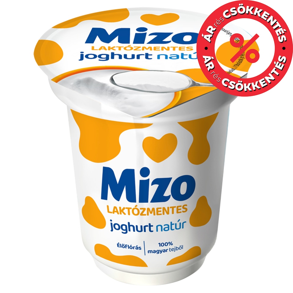 Mizo laktózmentes natúr joghurt 150 g