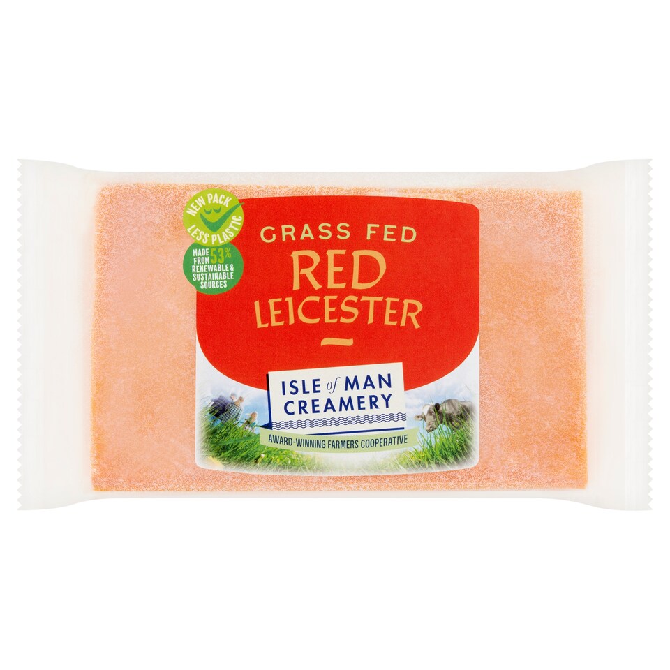 Isle of Man Creamery Red Leicester 350g
