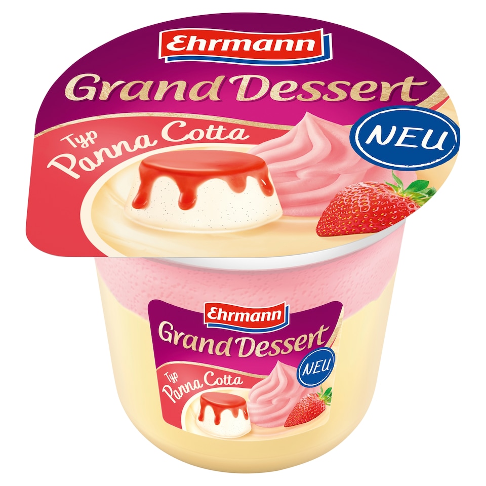 image 1 of Ehrmann Grand Dessert Panna Cotta 190 g