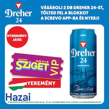 Dreher 24 Non-Alcoholic Lager Beer 0,5% 0,5 l