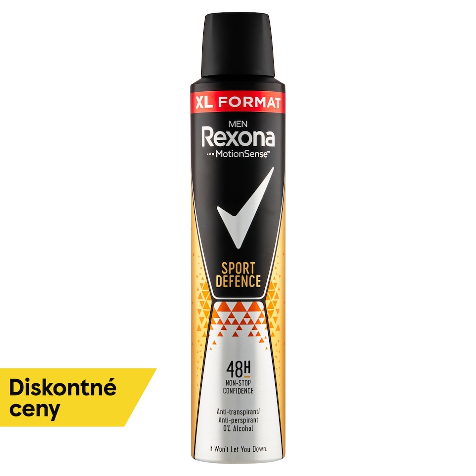 obrázok 1 z Rexona Men Sport Defence antiperspirant sprej pre mužov semi-copressed 200 ml