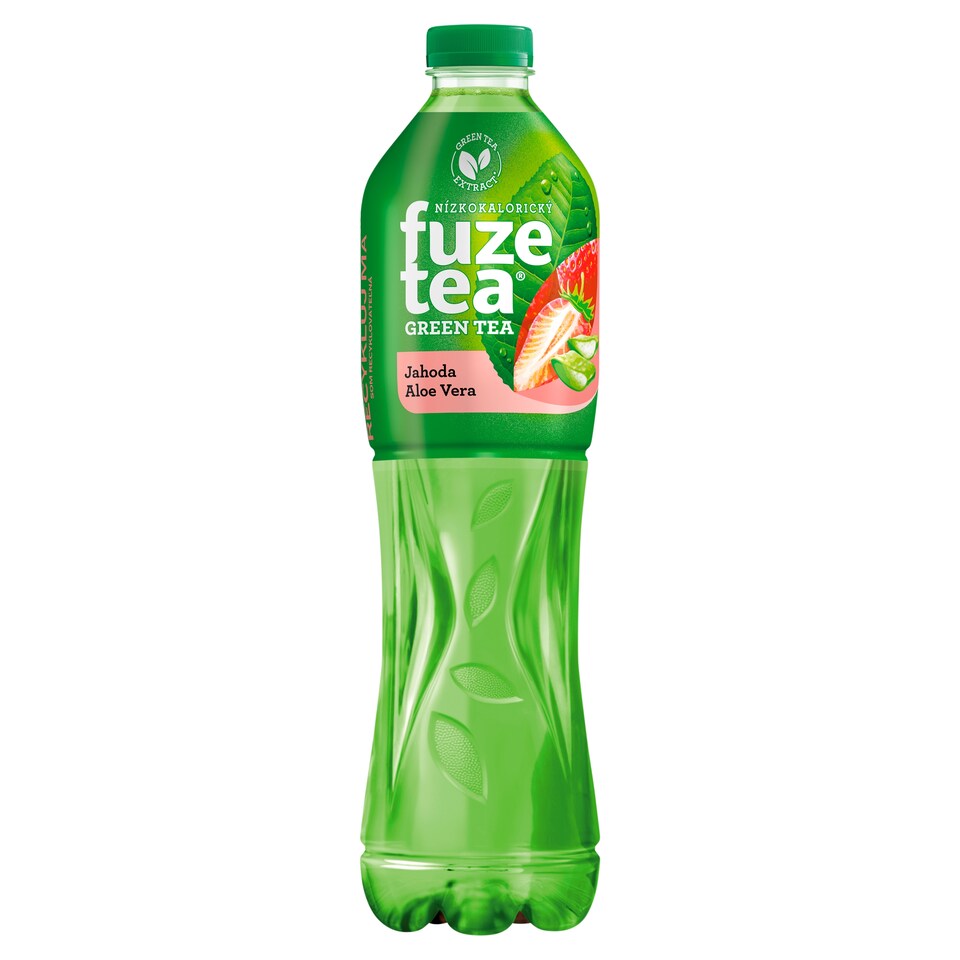 FuzeTea Green Ice Tea Strawberry & Aloe Vera 1.5 L