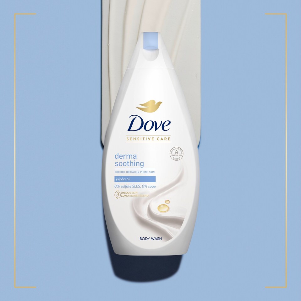 image 1 of Dove Sensitive Skin Body Wash 450Ml