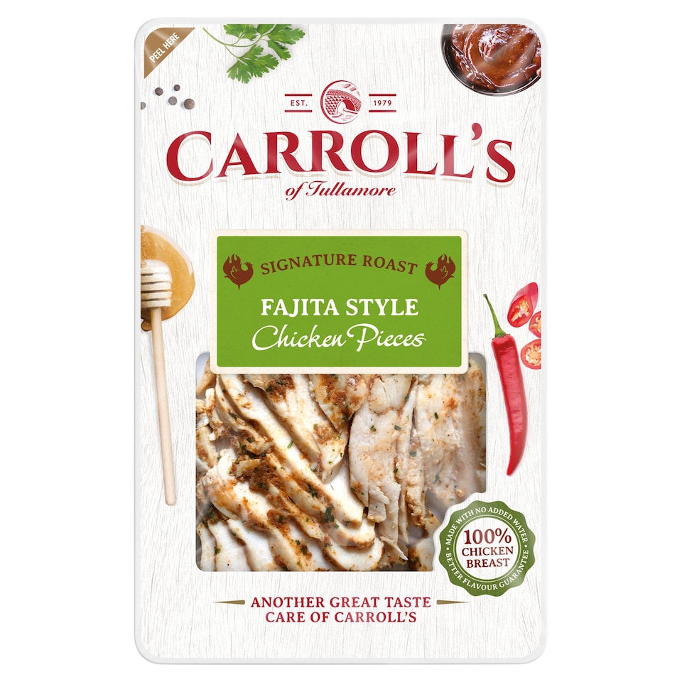 Carroll's Fajita Chicken Pieces 100G