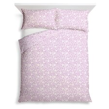 Tesco Lilac Floral Duvet Set Double