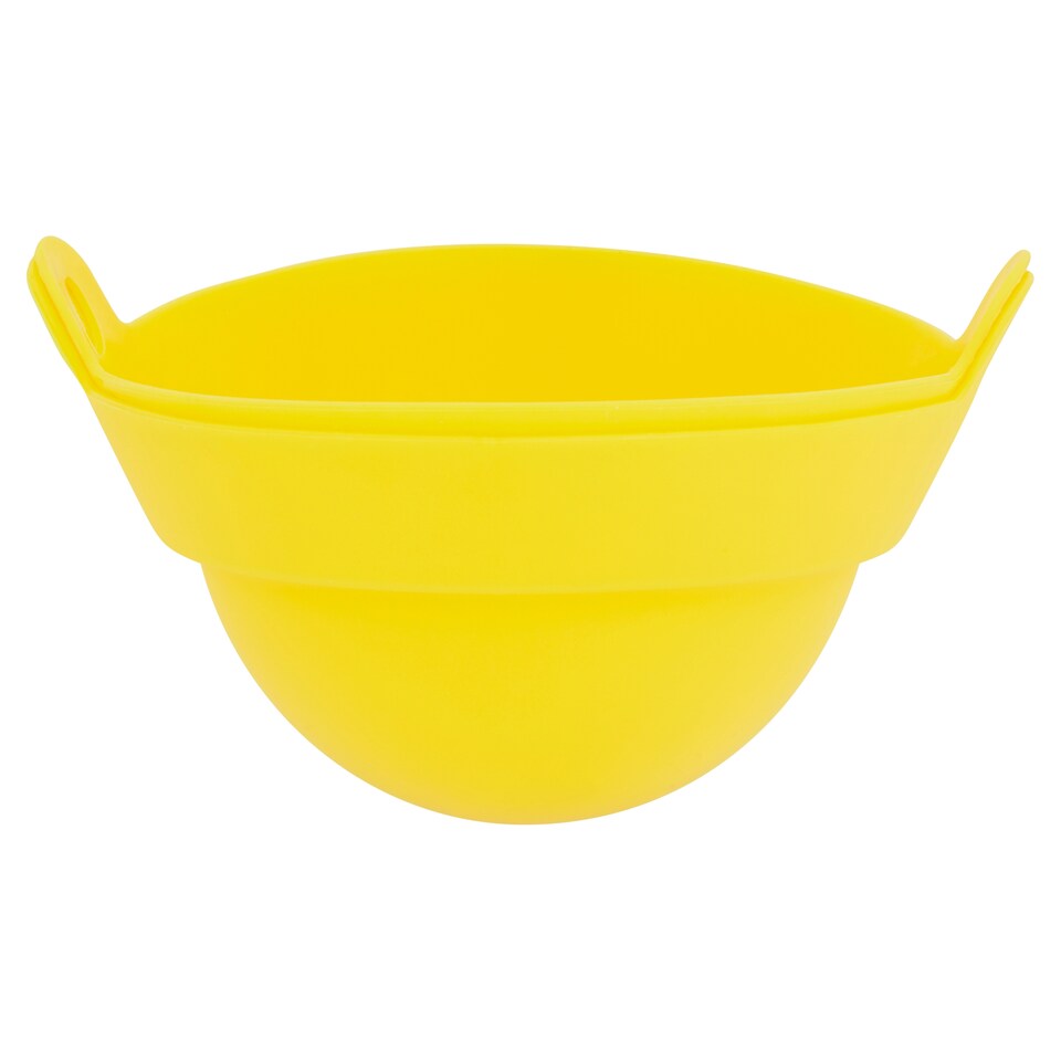 Tesco Silicone Egg Poacher 2pk