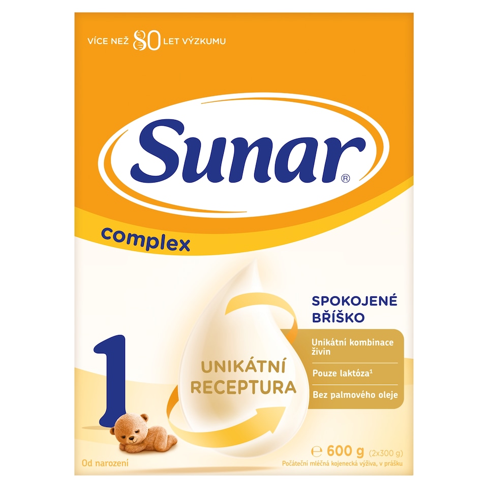image 1 of Sunar Complex 1 Infant Formula in Powder 2 x 300g (600g)