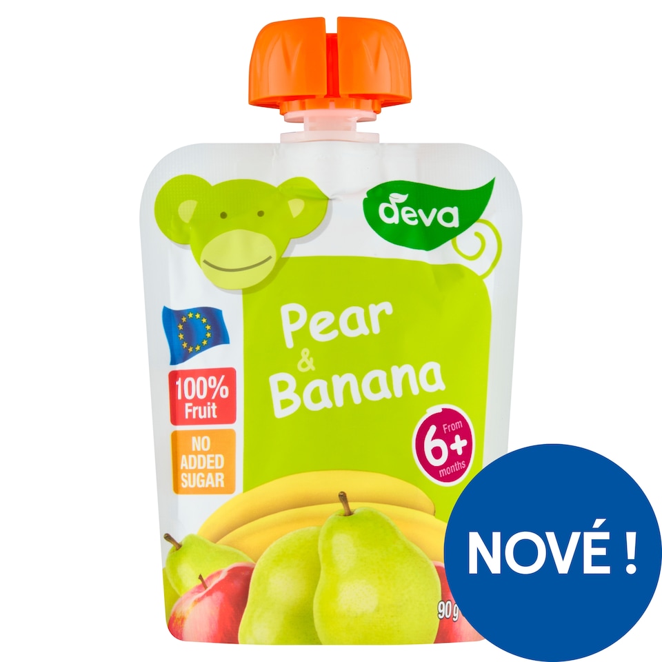 Deva Pear & Banana 90g