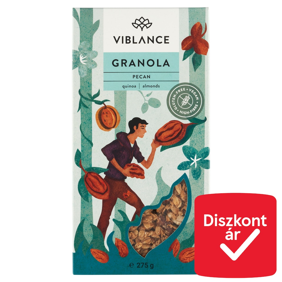 Viblance pekándiós granola 275 g