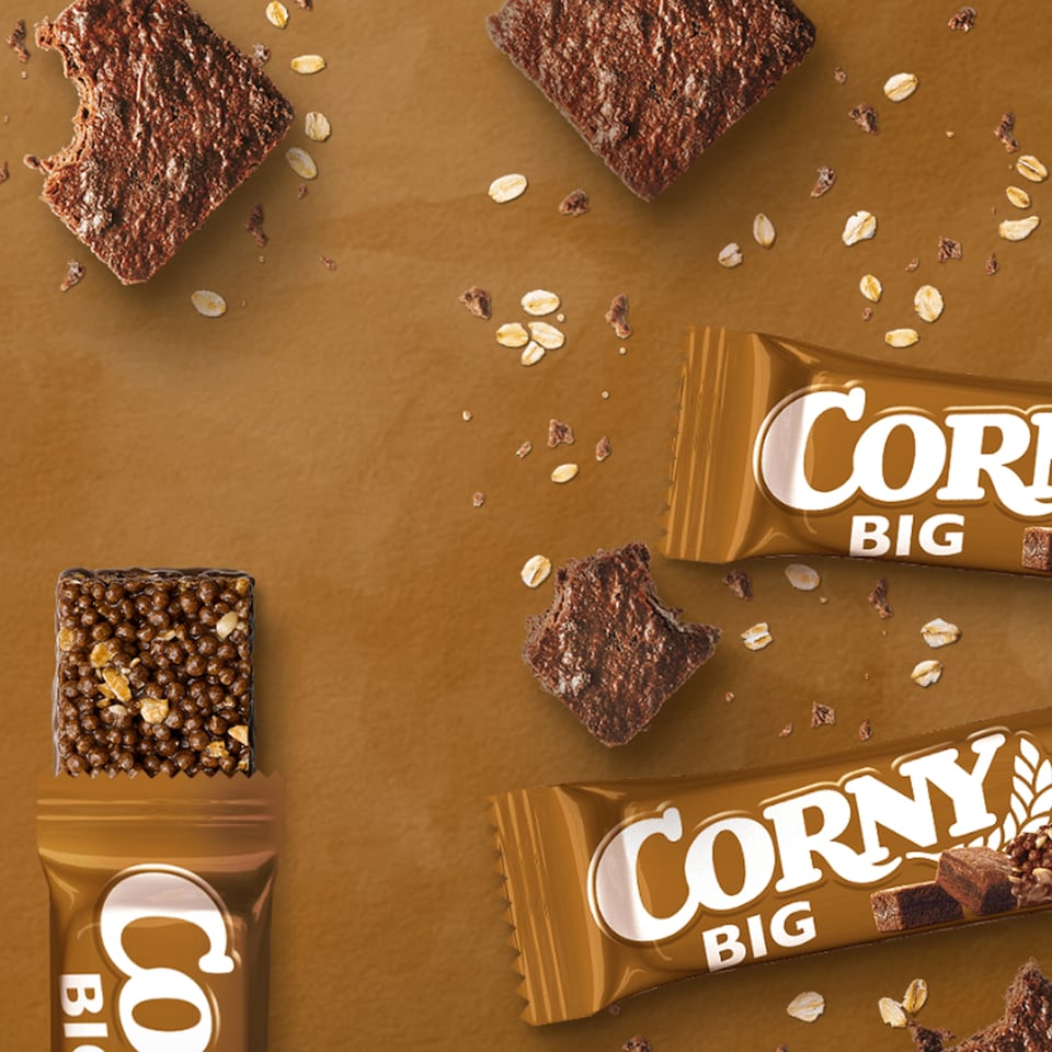 Obrázek 1 pro produkt Corny BIG cereální tyčinka brownie 50g
