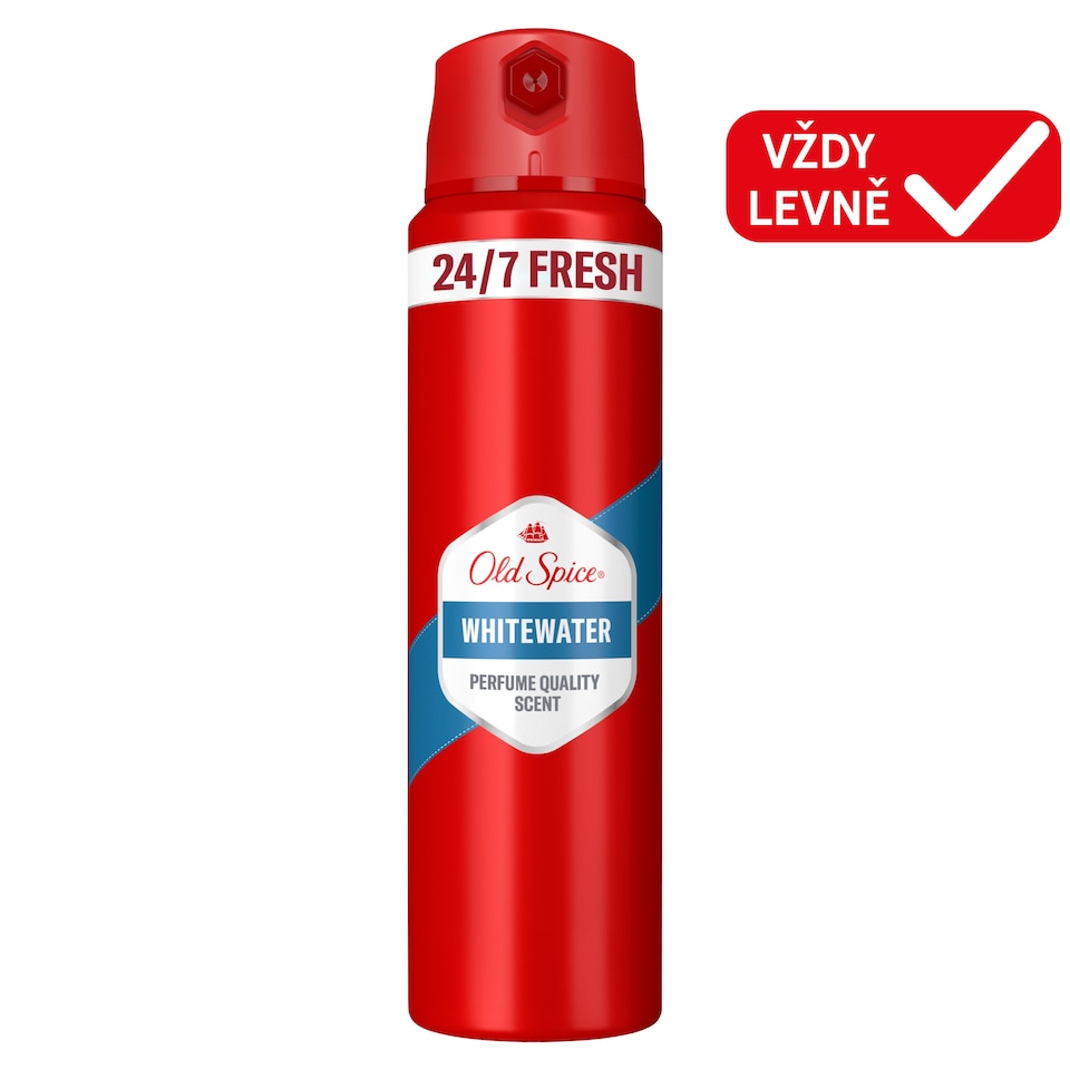 Old Spice Whitewater Tělový Deodorant Ve Spreji Pro Muže 150ml