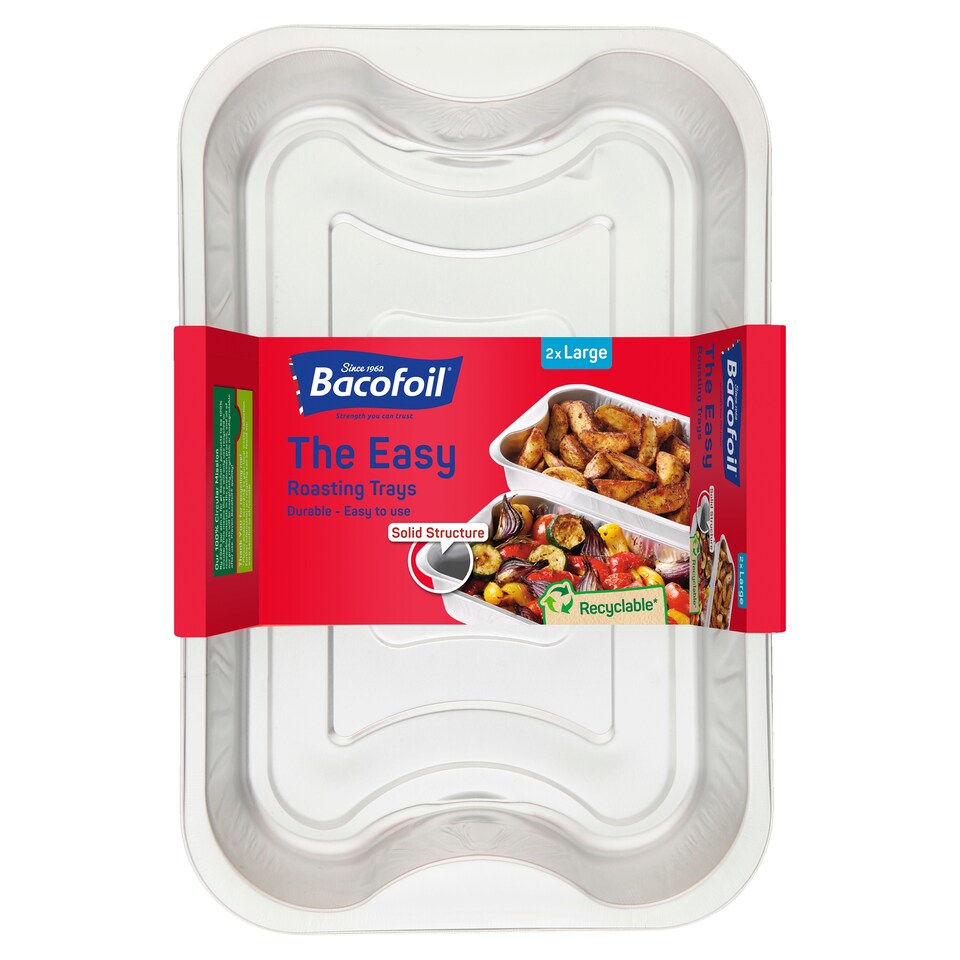 Bacofoil Side By Side Foil Tray