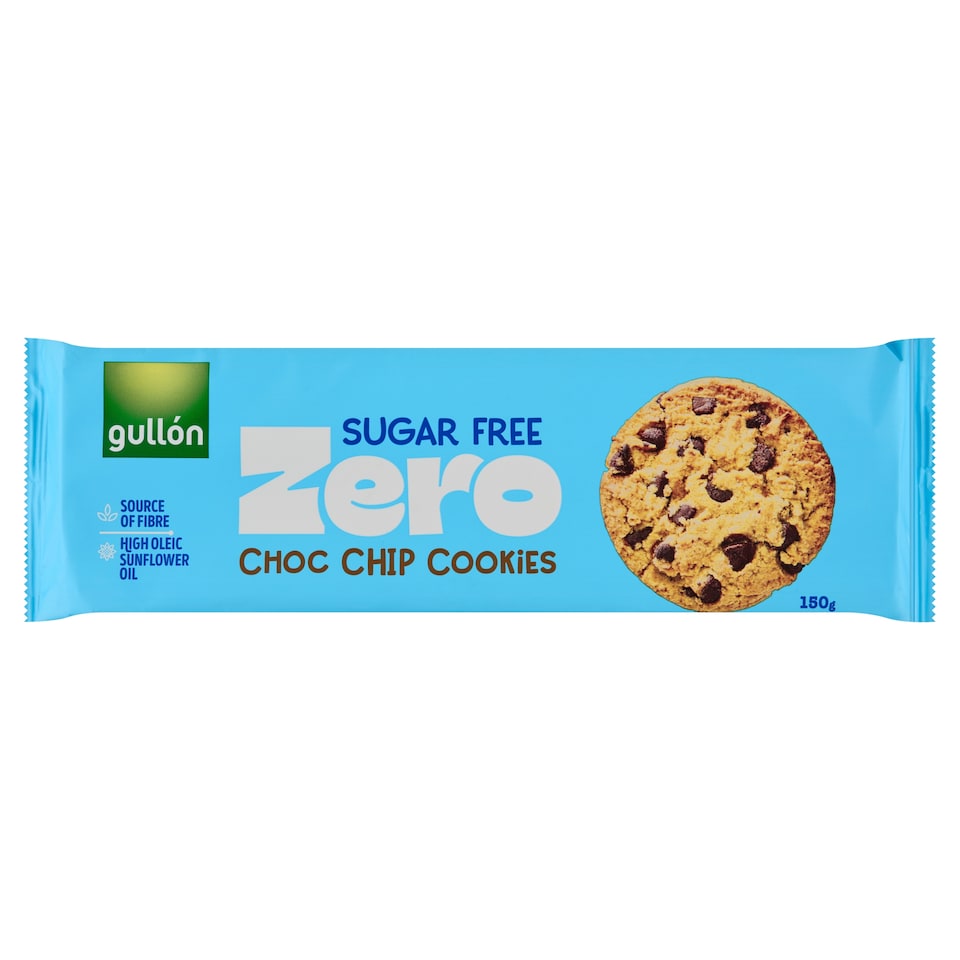 image 1 of Gullón Zero Choc Chip Cookies 150 g