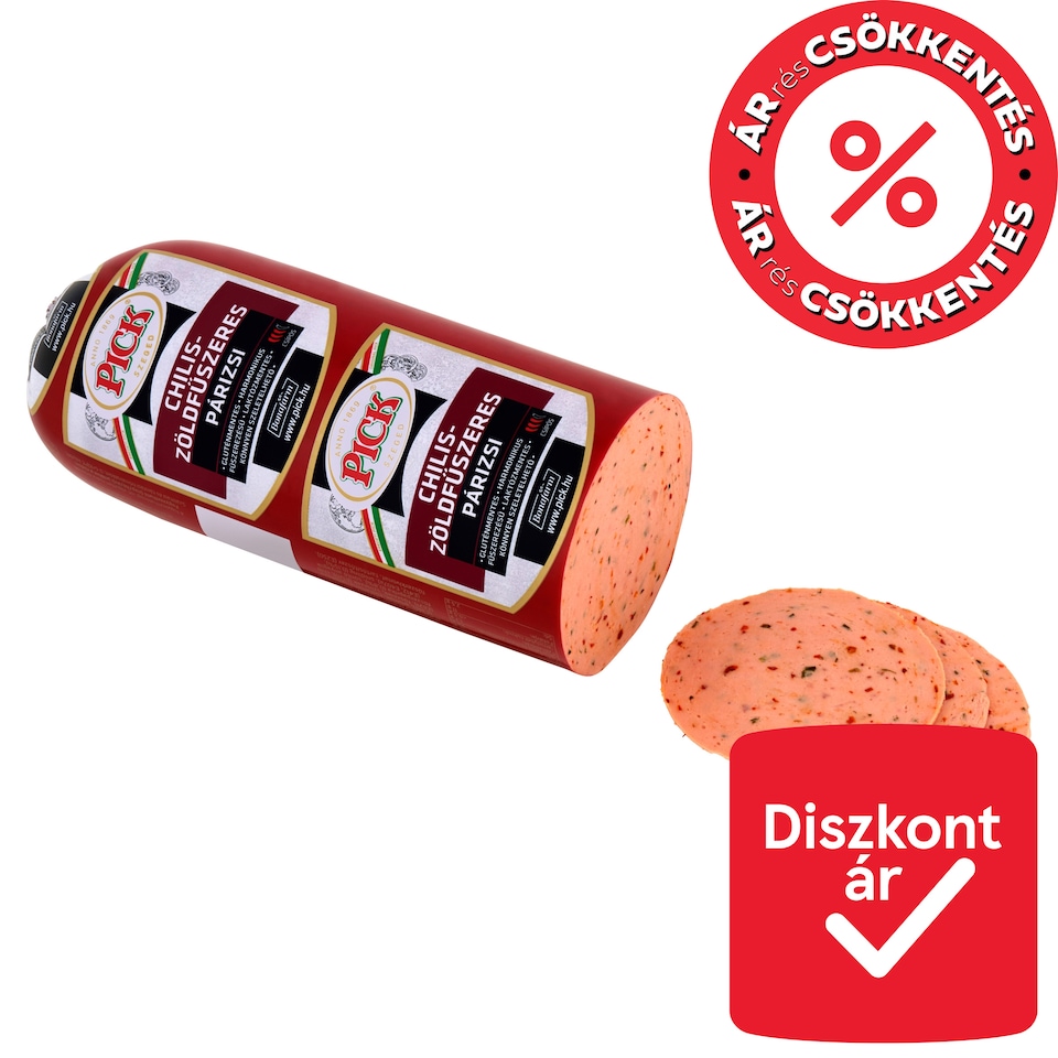 PICK Chilis-zöldfűszeres párizsi  1. kép