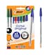 image 1 of BIC Cristal Assorted Ballpoint Pens 10 Pack