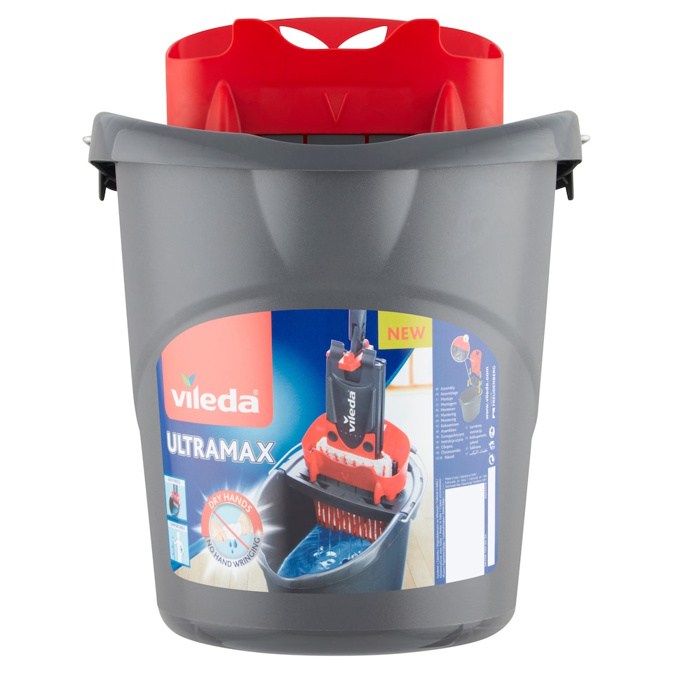 image 1 of Vileda Ultramax Bucket with Squeezer Basket