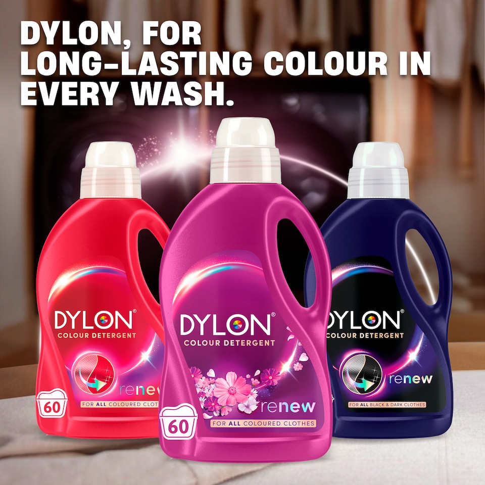 image 1 of Dylon Renew colour detergent Blossom 60 Washes 3L