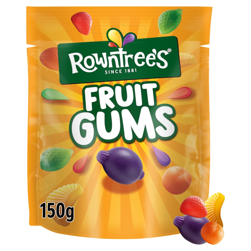 image 1 of Rowntree's Fruit Gums Sweets Sharing Bag 150g
