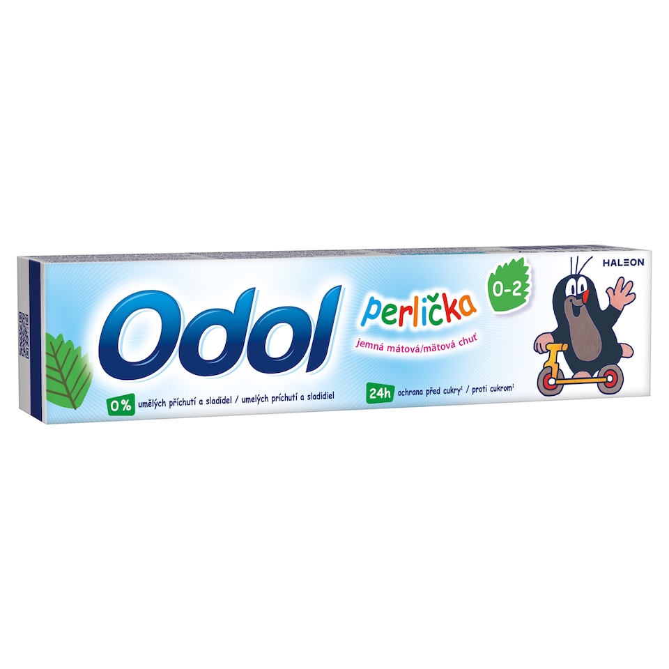 image 1 of Odol Perlička Toothpaste with Fluoride Mild Mint Taste 50ml