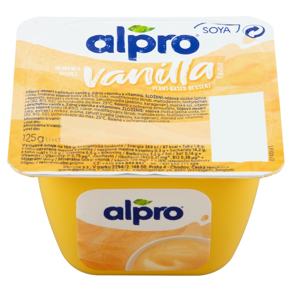 obrázok 1 z Alpro Sójový dezert s vanilkovou príchuťou 125 g