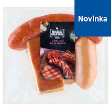Tesco Grill Master Grill mix so slaninou 450 g