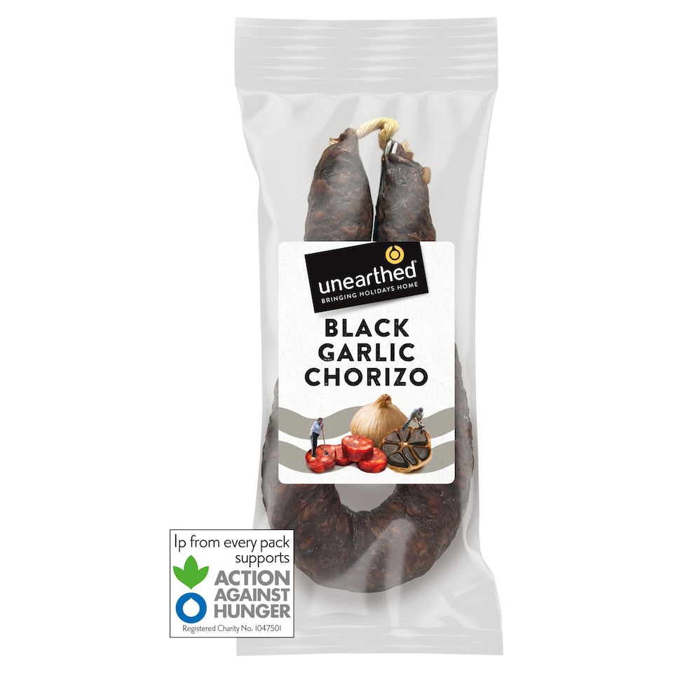Unearthed Black Garlic Chorizo 200g
