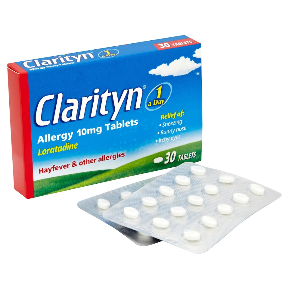 image 1 of Clarityn Allergy 10mg Tablets Loratadine 30s