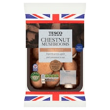 Tesco Chestnut Vitamin D Mushrooms 250G