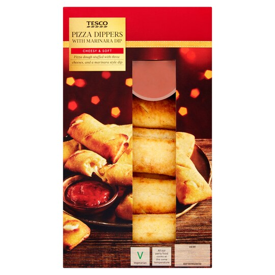 Tesco Pizza Dippers And Marinara Sauce 332G