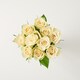 image 3 of Tesco Small White Roses Bouquet