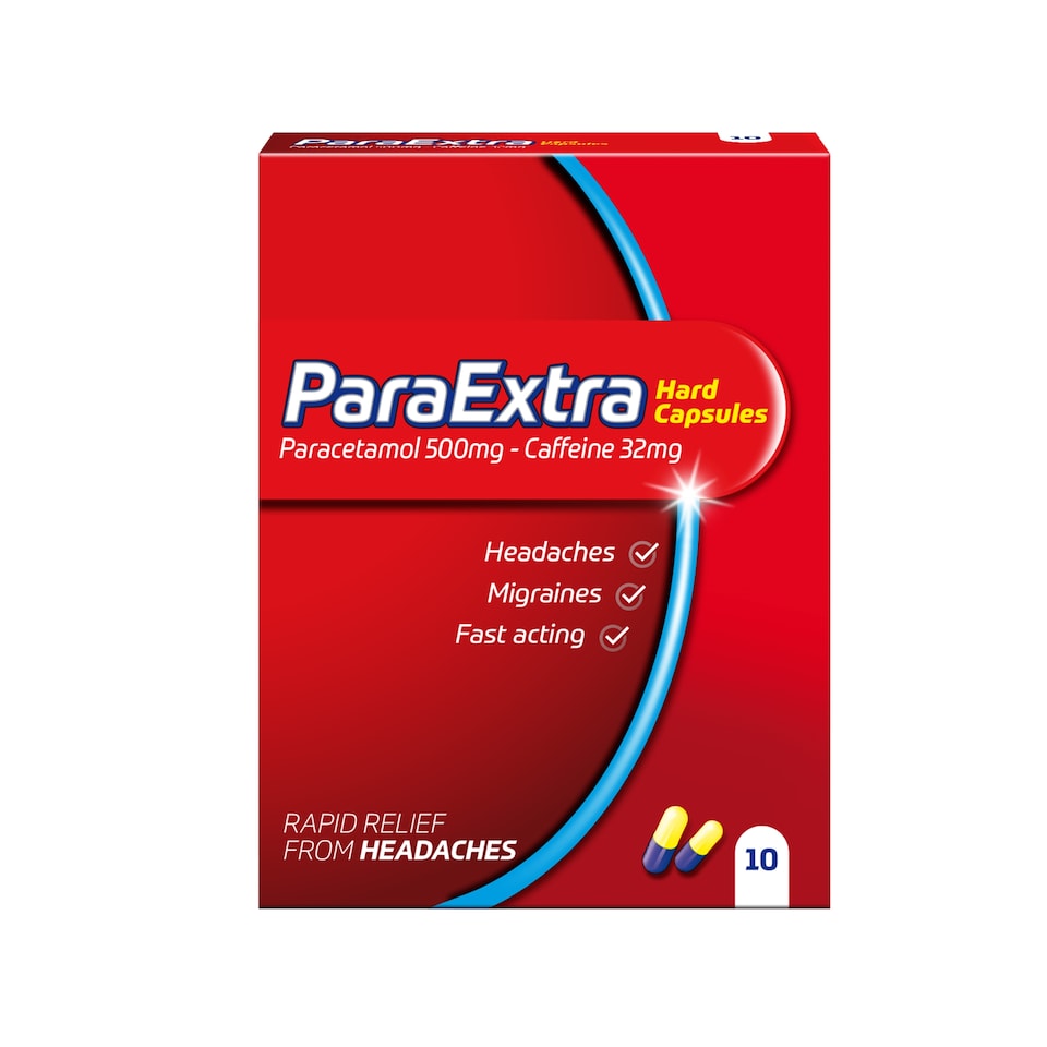 Pfizer Para Extra Analgesic Capsules 10