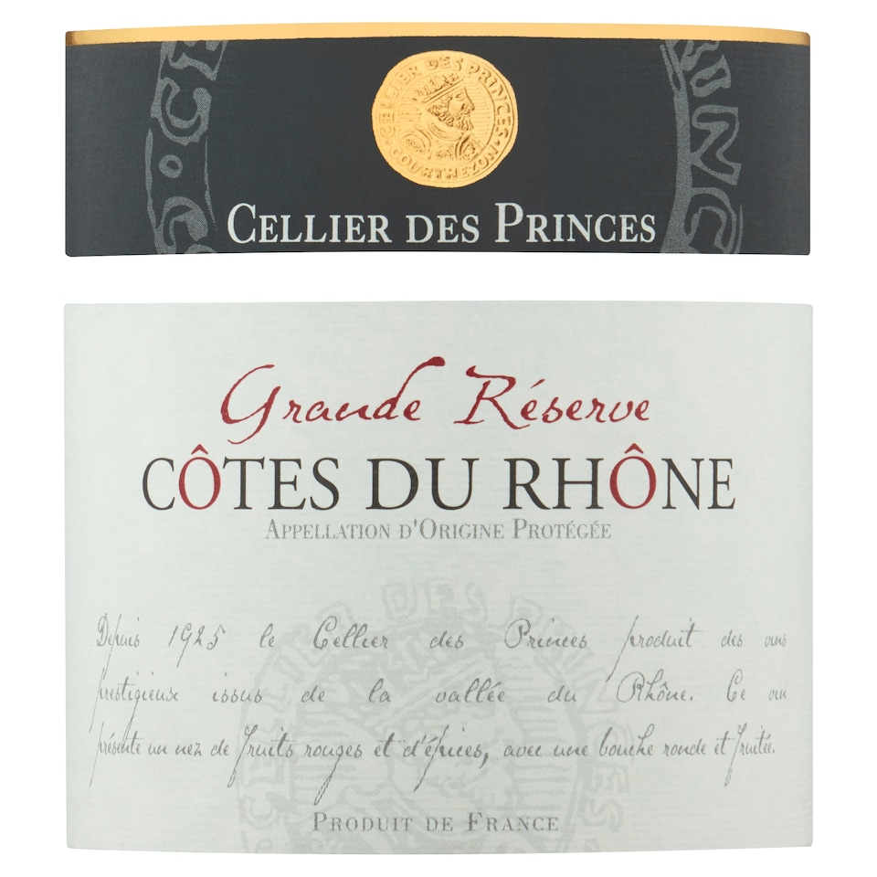 image 1 of Cellier Des Princes Grande Reserve Cotes Du Rhone 75Cl