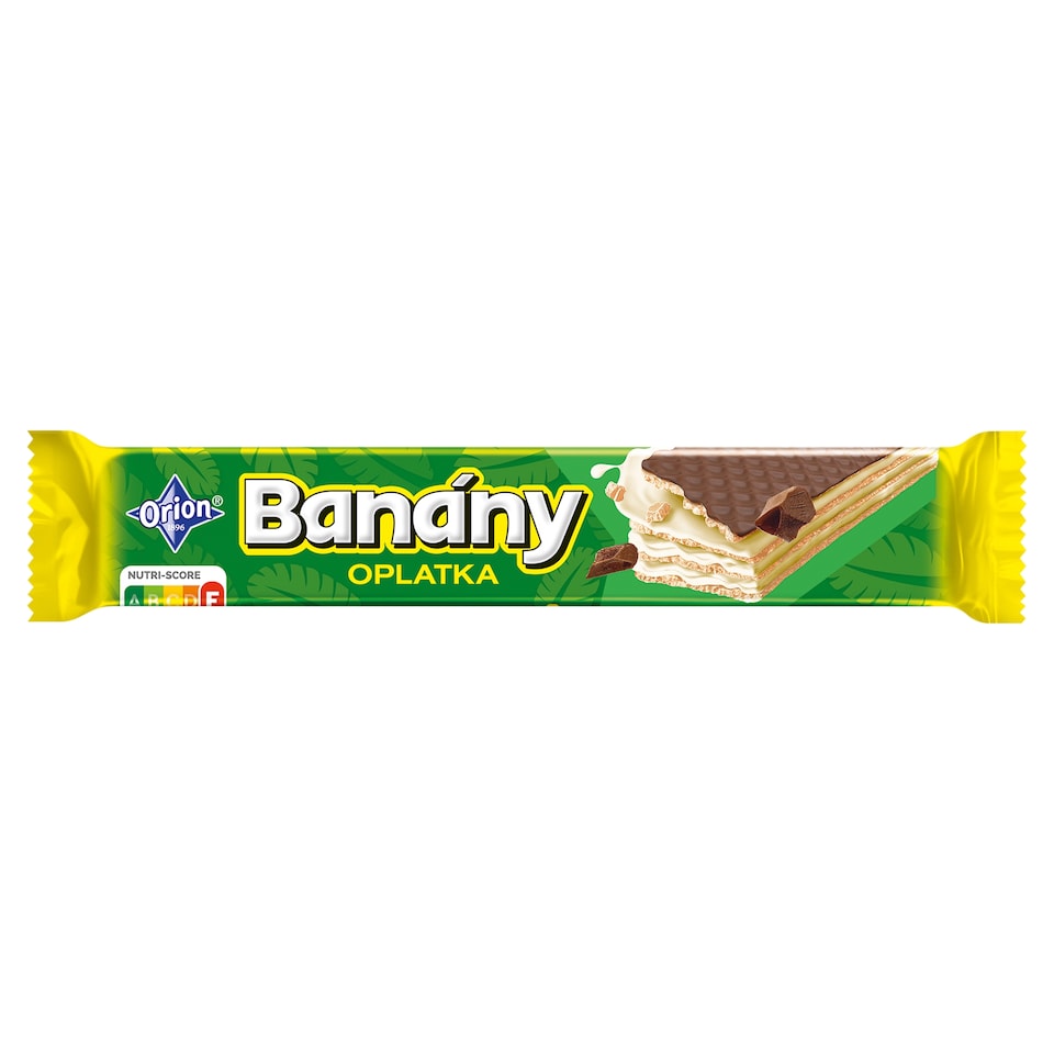 Banány Oblátka s mliečnou polevou 42 g