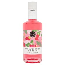 Tw Kempton Strawberries & Cream Gin Liqueur 50Cl