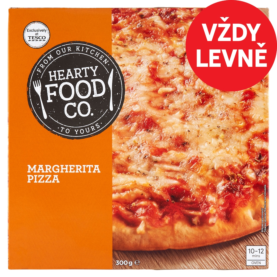 Hearty Food Co. Margherita Pizza 300g