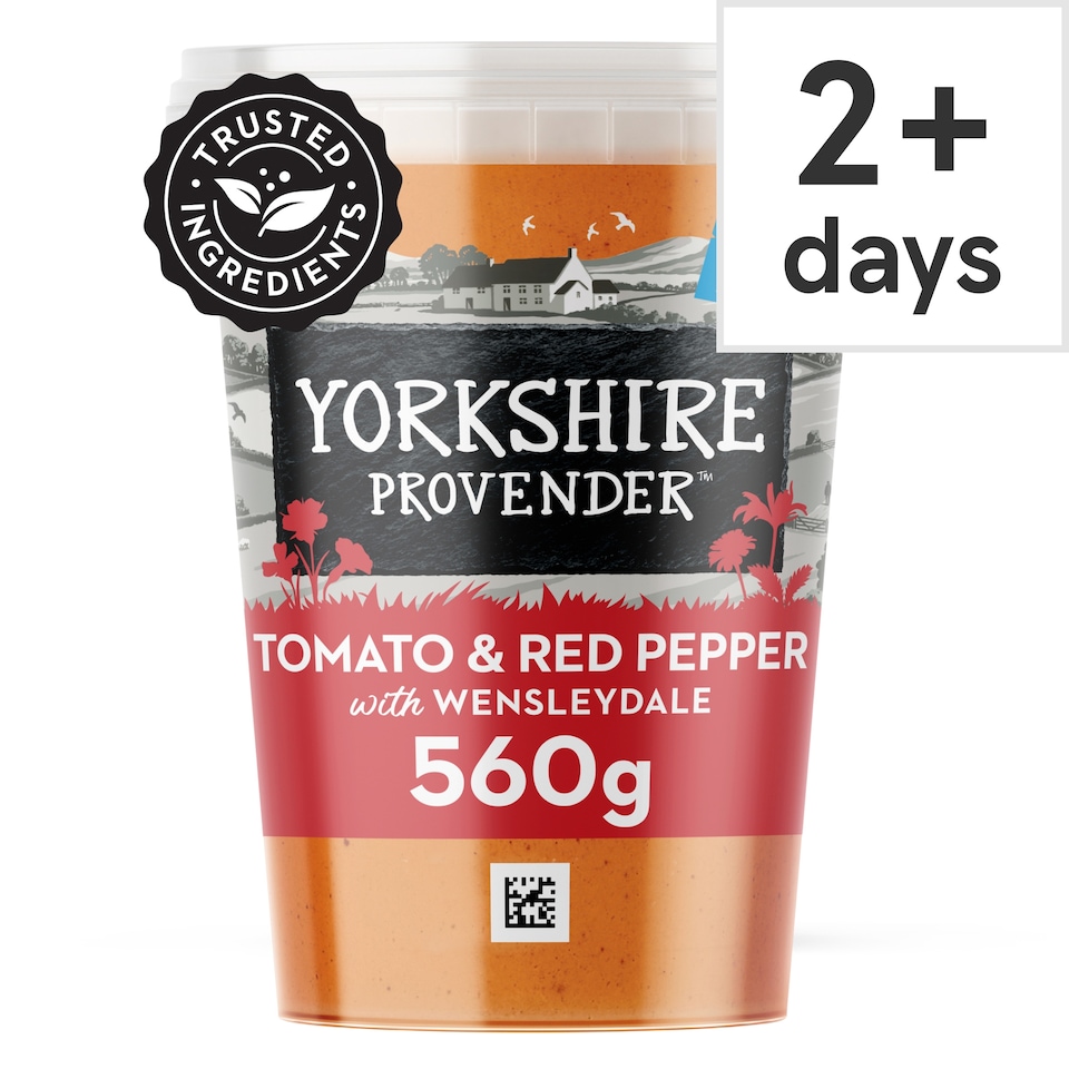 Yorkshire Provender Tomato & Red Pepper Soup & Wensleydale 560G