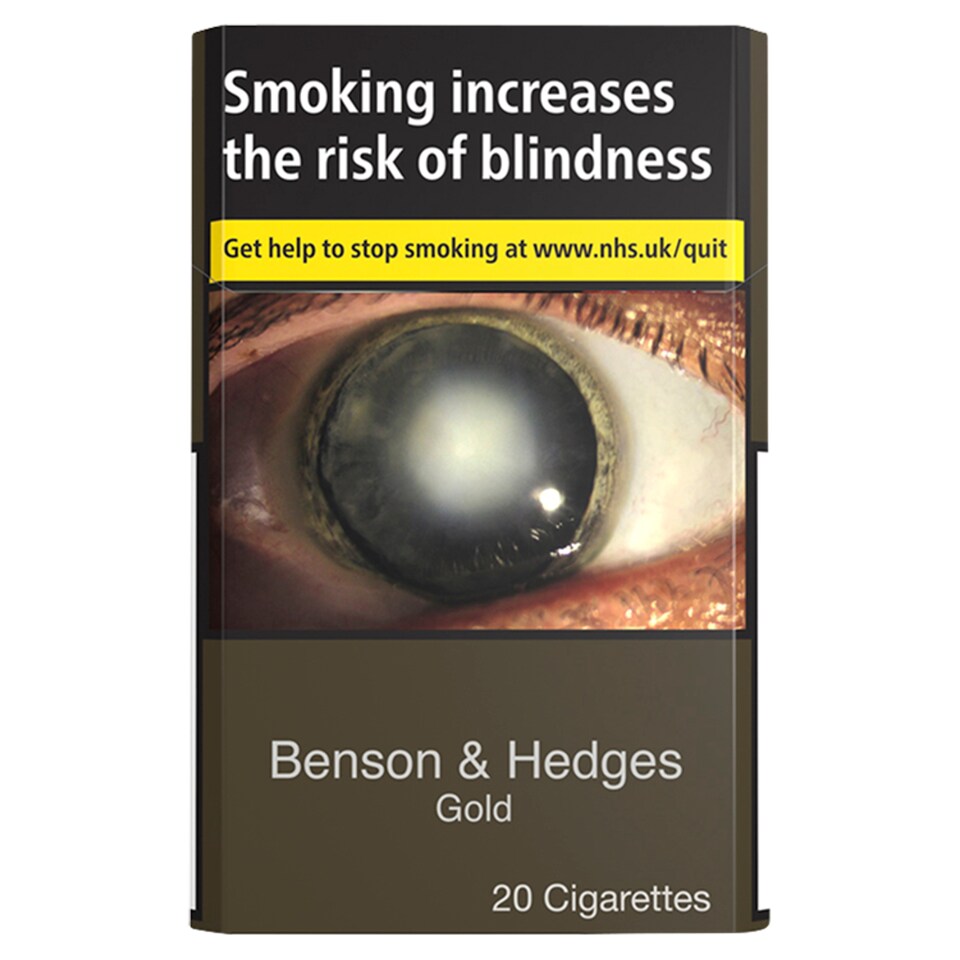 Benson & Hedges Gold Cigarettes 20 Pack