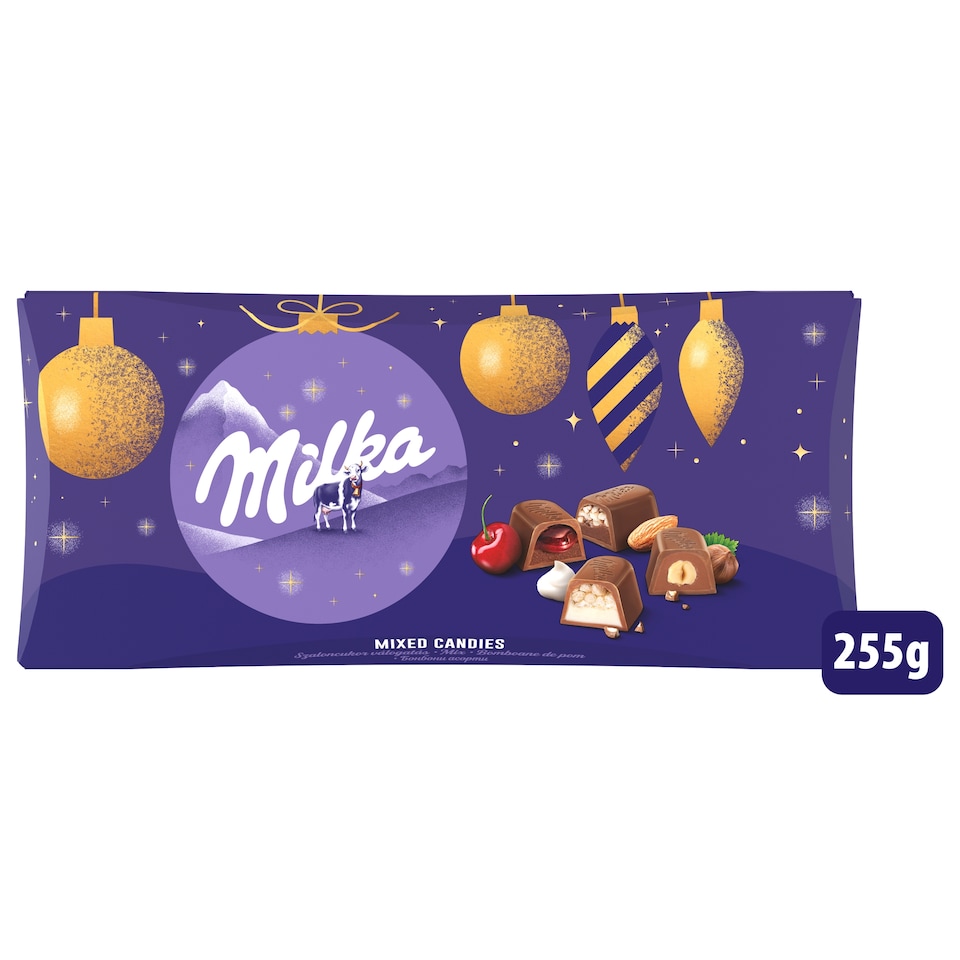 Milka szaloncukor válogatás 255g