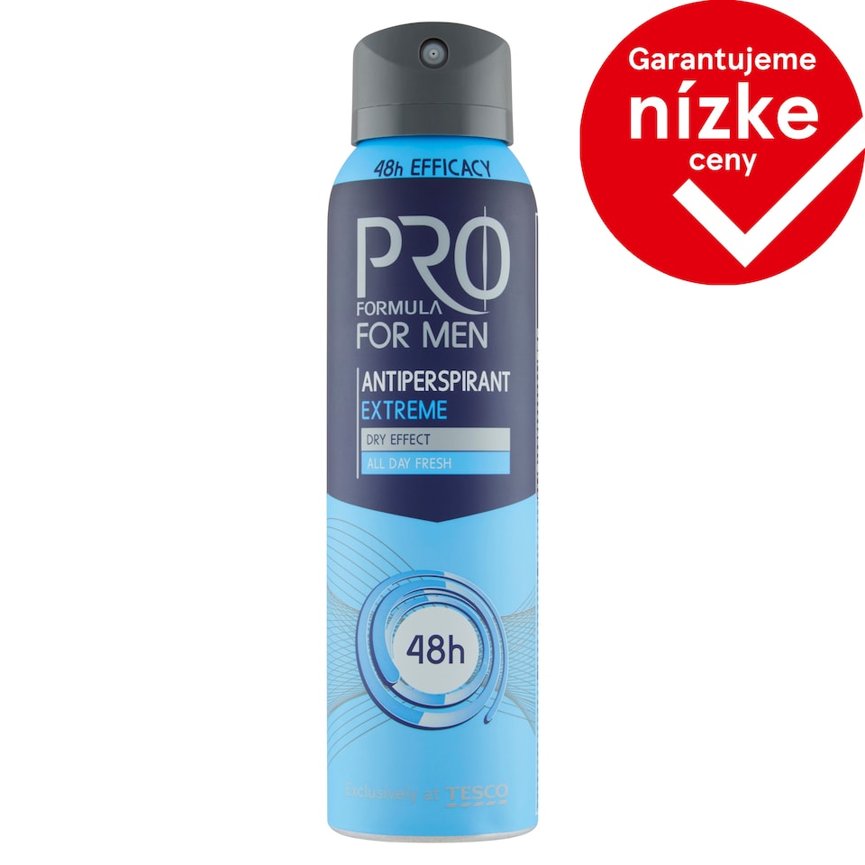 Tesco Pro Formula For Men Extreme Antiperspirant 150 ml