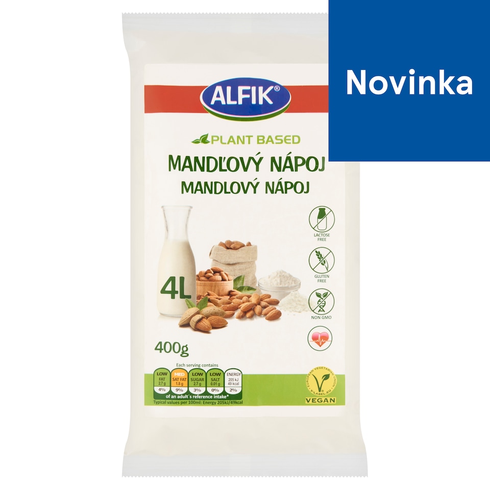 Alfik Mandľový nápoj 400 g